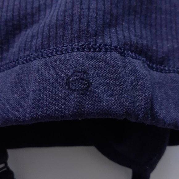 Lululemon Ebb & Flow Bra in Deep Indigo Blue Size 6 - Picture 4 of 10